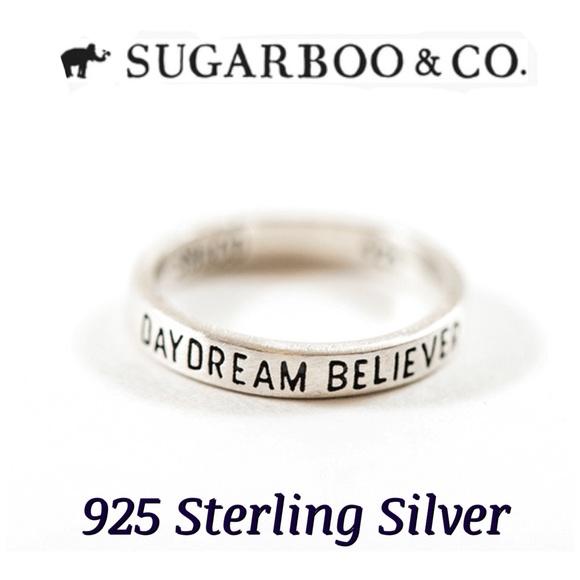 Sugarboo & CO 925 Sterling Silver Stackable “Daydream Believer” Ring - Picture 12 of 12